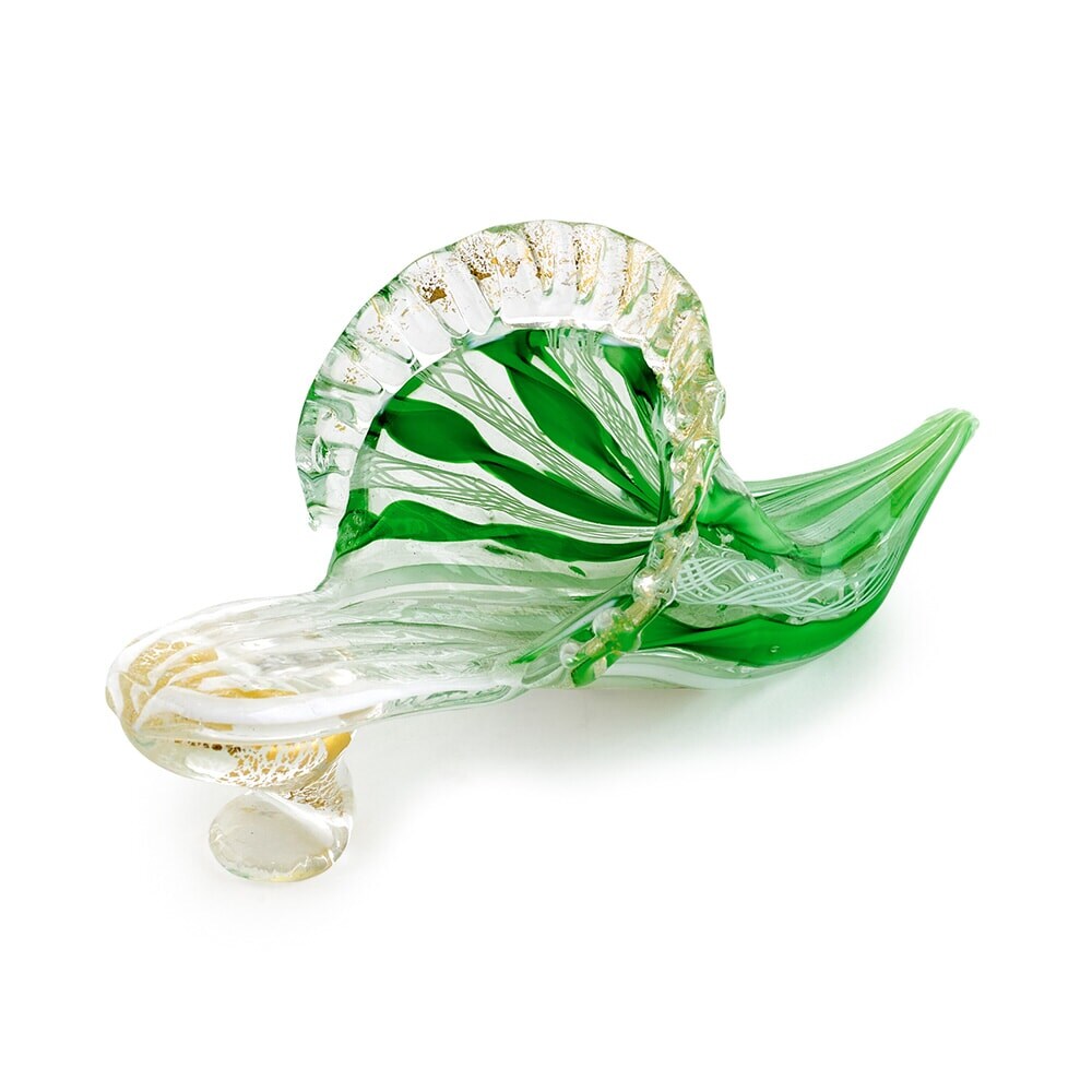Lot 2180 - Two Venetian Murano glass shoes