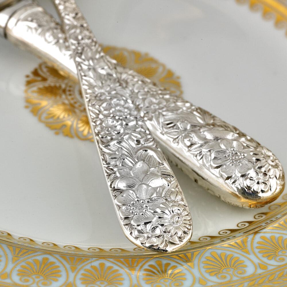 Kirk Repousse Catalog Antique Repousse Rose Kirk Stieff Estate